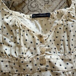 Brandy Melville Babydoll Dress with Adjustable Back